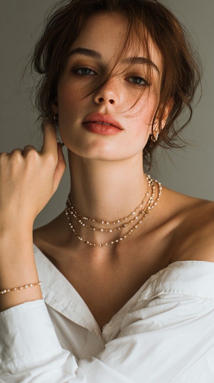 Luxury Gold Jewelry Showcase