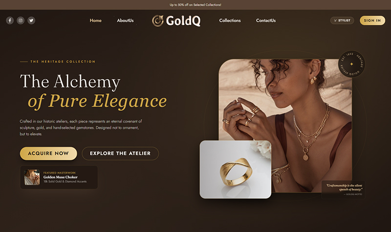 Home page